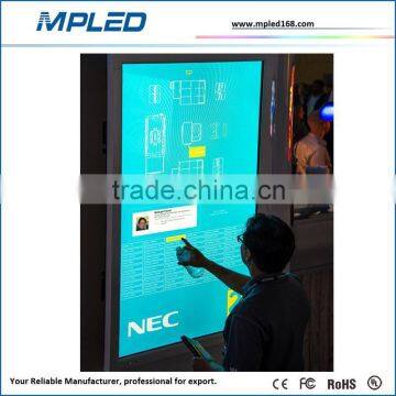 Movable outdoor media advertising player led light box for Christmas celebration