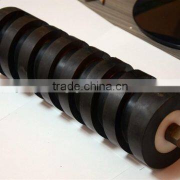 Wholesale Conveyor Industrial Rubber Coated Roller/Impact Roller for Sale