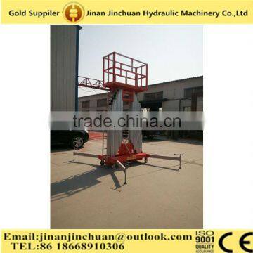 Factory direct sell mobile platform ladder,mobile electric lifting aluminum work platform