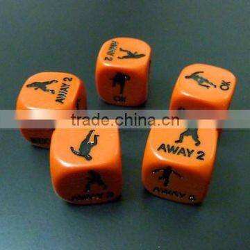 High quality plastic educational dice