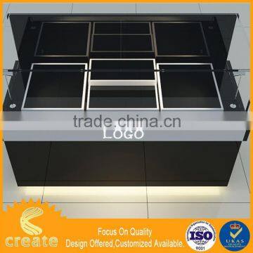 Good Quality Counter Top Acrylic Watch Display Stand Modern Wooden Bookcase Display Cabinet photo-6