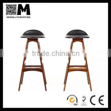 offer various of color furniture Erik Buch Counter stool high wood legs fabric seat stool