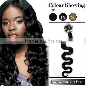 Fashionable Body Wave Micro Ring Hair Extension