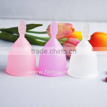 2015 Best Selling Medical Silicone Menstrual Cup silicone, Reusable Lady Cup Menstrual