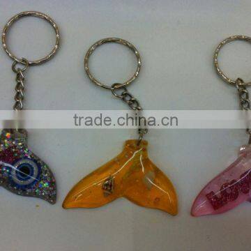 whale tail keychain,fashion tail keychain&keyring,Whale's Tail - Shell Jewelry