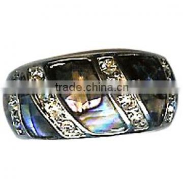 colorful tungsten ring with shell polished inside tungsten mens ring Cheap Prices Sales Shell Wedding Ring