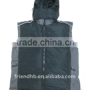 padded winter vest