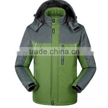 wholesale winter jacket men outdoor 3 in 1 waterproof soft shell jacket custom