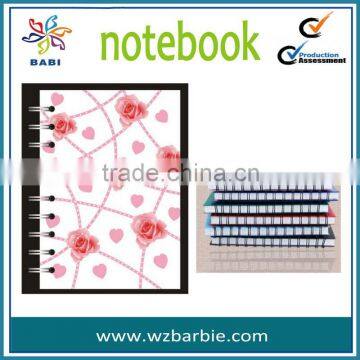 spiral notebook with custom printing