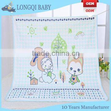 ND-MS-004 cotton baby mattress pad with waterproof material back