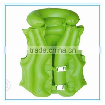 Inflatable life jackets for adult, pvc floating waist life jacket for sale