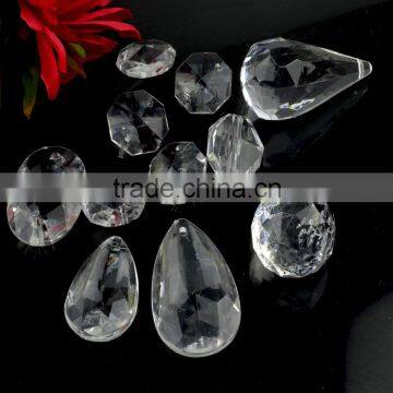 China manufacturer supply Crystal Drops for chandelier, lights decorating