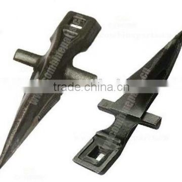 steel single forged knife guard for combine harvester