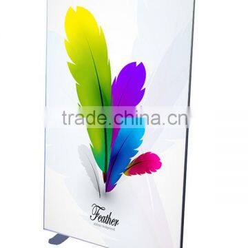 frameless aluminum profile fabric frame