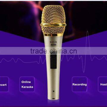 Cardioid handheld Wired Condenser Microphone 2016 hot selling XOX M400