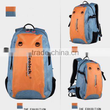 2016 new style waterproof bag backpack as daypack