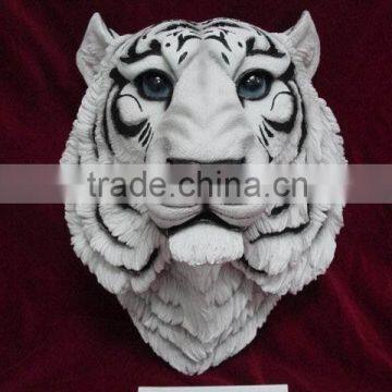 polyresin tiger wall plaque