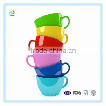 Personalized colorful glazed ceramic espresso cup and saucer set                        
                                                Quality Choice