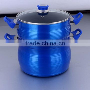 ALUMINUM COOKWARE SET WITH PAINTING HANDLE(WNCM002)