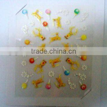 nail art sticker design packing nail stickers