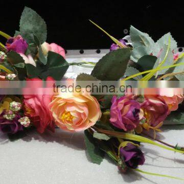 Wholesale Artificial Rose Flower Wedding Crown Head Band Tiara Flower Crown photo-3