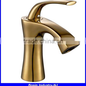 artistic antique bathroom basin brass faucet