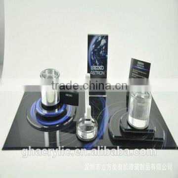 GH-RZ530 Strict Request Quality Clear Acrylic Make up Display Stand Make up Dispaly Rack ,top Grade Acrylic Display Rack photo-3