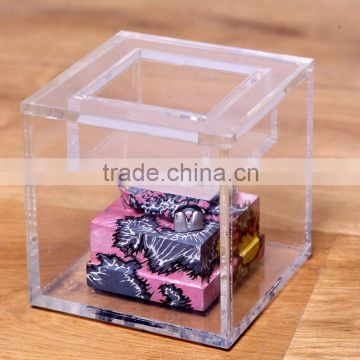 Customized clear acrylic box, acrylic gift box