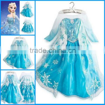 Frozen Elsa Princess Anna Queen Halloween Girls Costume Dresses BC241