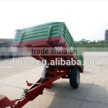 Agriculture single axle European style back dumping small truck trailer supply by joyo