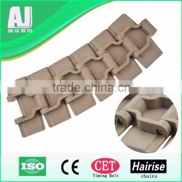 Single hinge wear resistant 828T slat top chain
