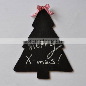 antique cute small christmas tree blackboard