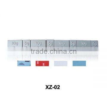 Adhesive wheels weight Zinc