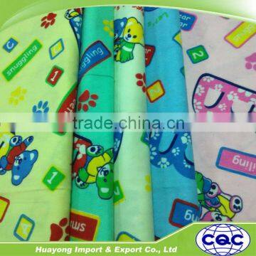 CVC/TC printed flannel Fabric