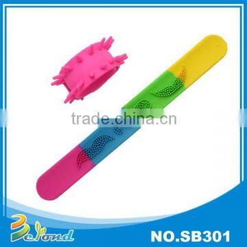 High quality souvenir custom sport silicone slap wristband