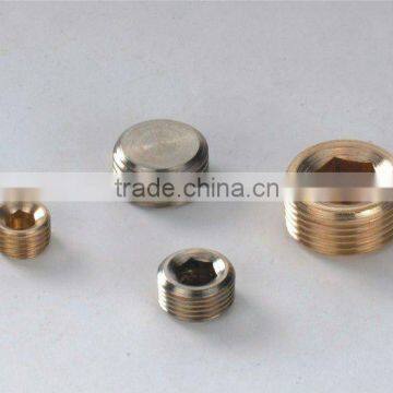 iron hexagon male thread plug