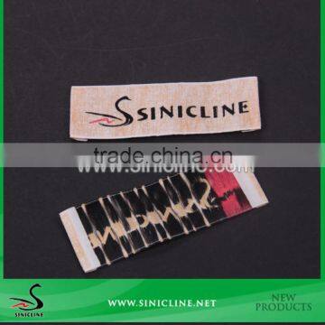 Sinicline Custom Made Woven Branding Label With Both Ends Folded photo-2
