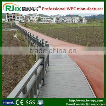 good price wood plastic composite decks for outdoor wall cladding and fencing