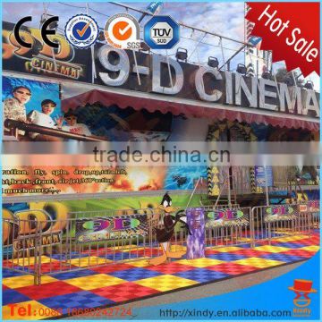 Free oversea installation mini 3d/4d/5d cinema equipment in Australia