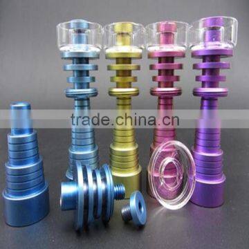 New arival Anodized domeless titanium nail for smoking