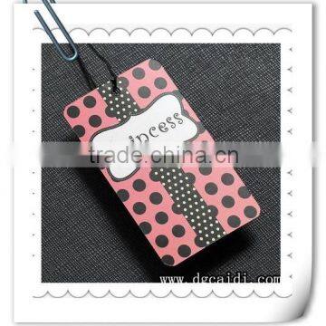 custom paper company name tag