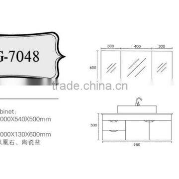Multi-Layer Solid Wood Bathroom Latest Bathroom Furniture photo-6