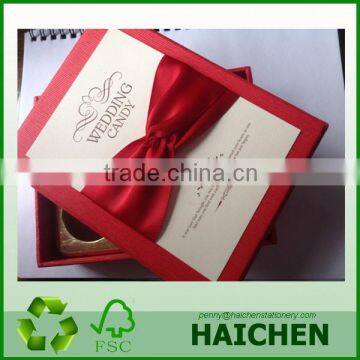 manufacturer high quality wedding gift box/chocolate box