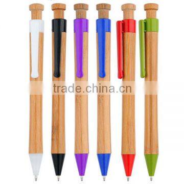 eco-friendly bamboo ball pen, wooden pen