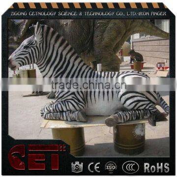 animatronic animals zebra animatronic Zebra simulation animal for zoo