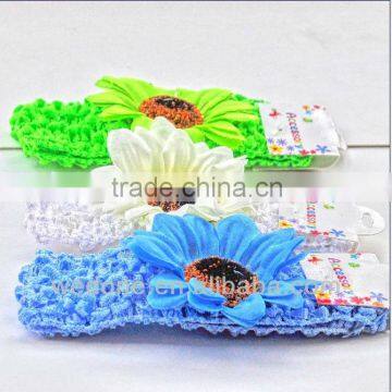 2013 Fashion Flower Elastic Headband for Baby