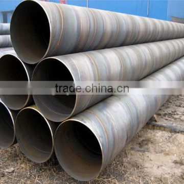 PE coated large diameter spiral pipe for fluid service