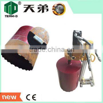 TD portable diamond core dill/ concrete coring machine/concrete core earth hole drilling machine