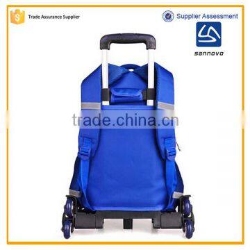 2016 China Sannovo Wholesale Latest Fashion Superman School Trolley Bags for Boys Supplier's Choice photo-5