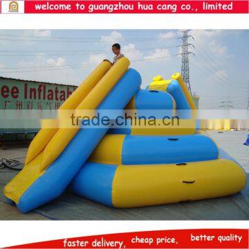 Commercial Lake Inflatable Water Slides Slide on Aqua Park